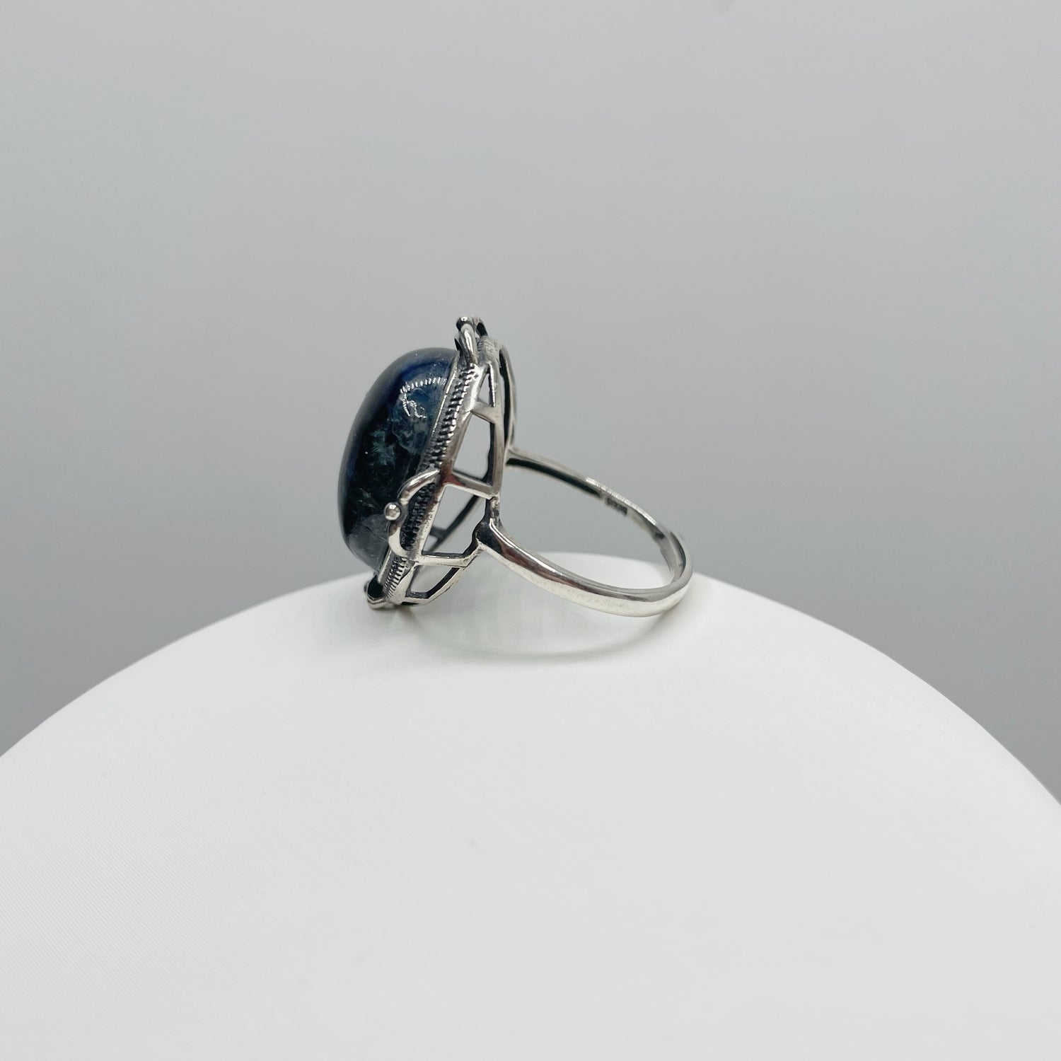 Anello Cianite - Argento 925
