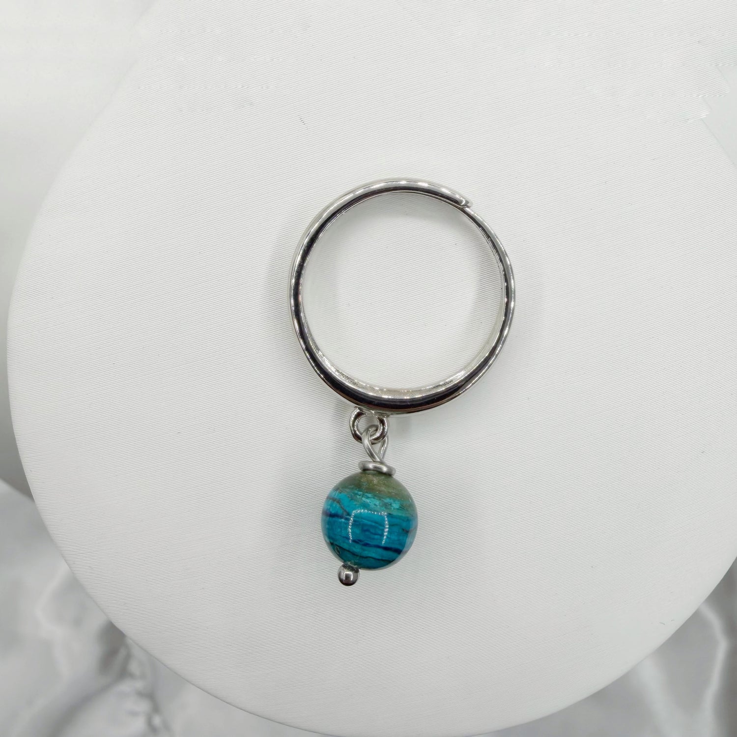 Anello Atlas Crisocolla - Argento 925