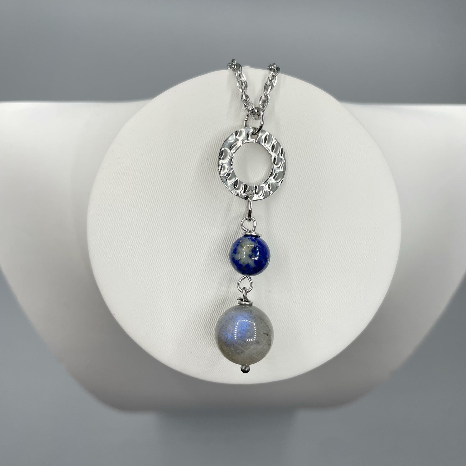 Collana della Manifestazione - Lapislazzuli e Labradorite