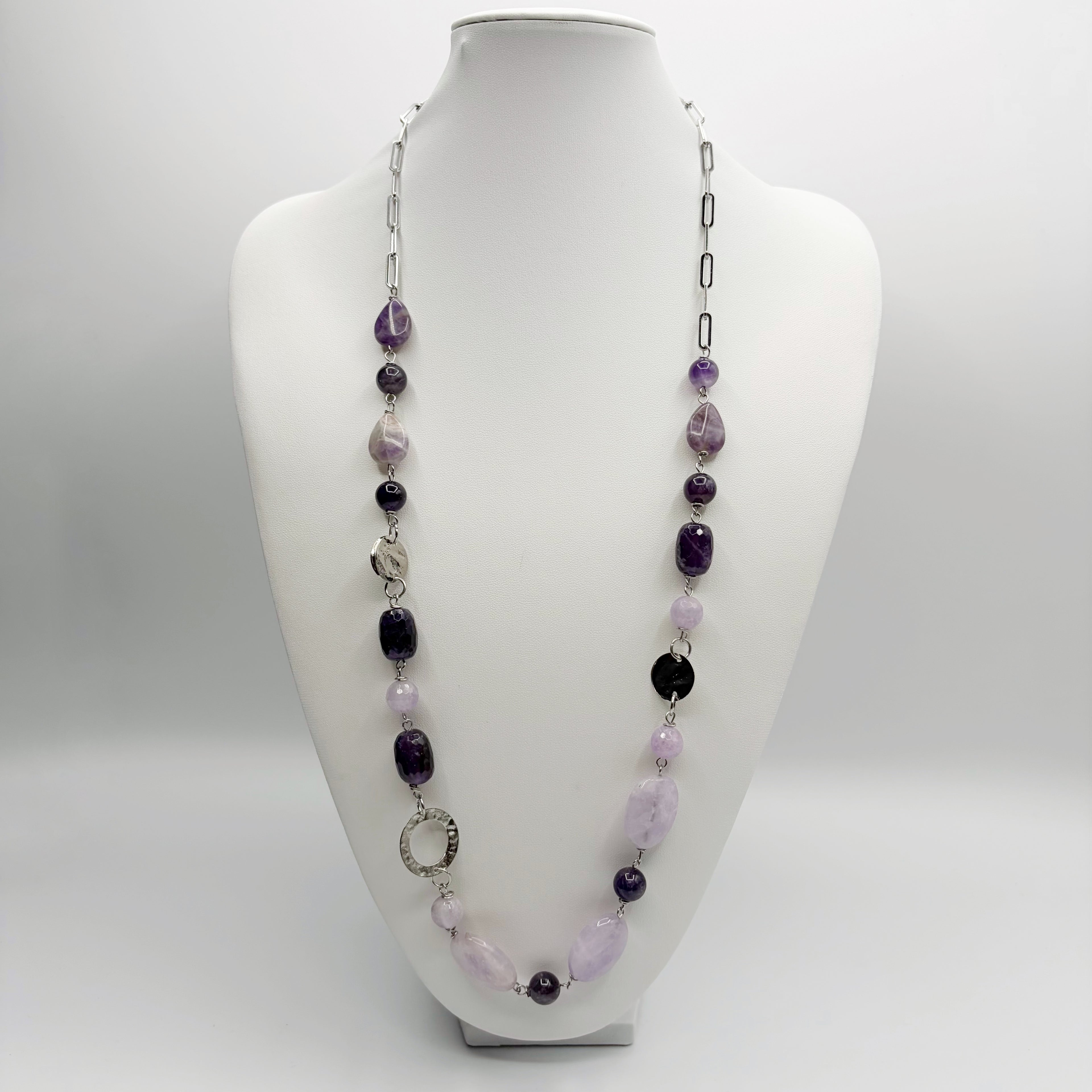 Collana Lunga Ametista