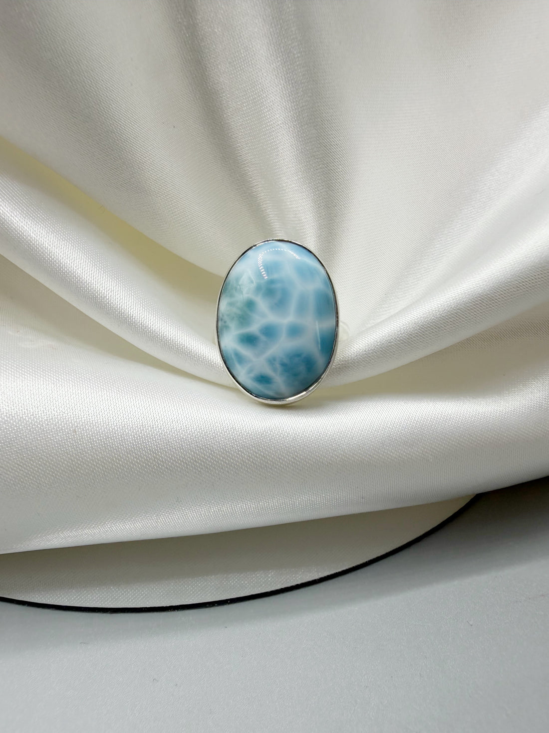 Anello Larimar Argento 925 - Ovale