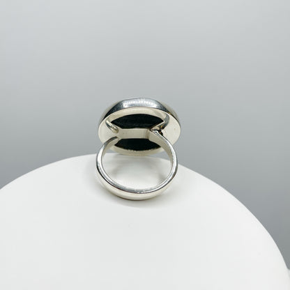 Anello Iperstene Tondo - Argento 925