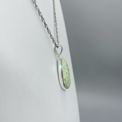Ciondolo Crisoprasio Lemon - Argento 925