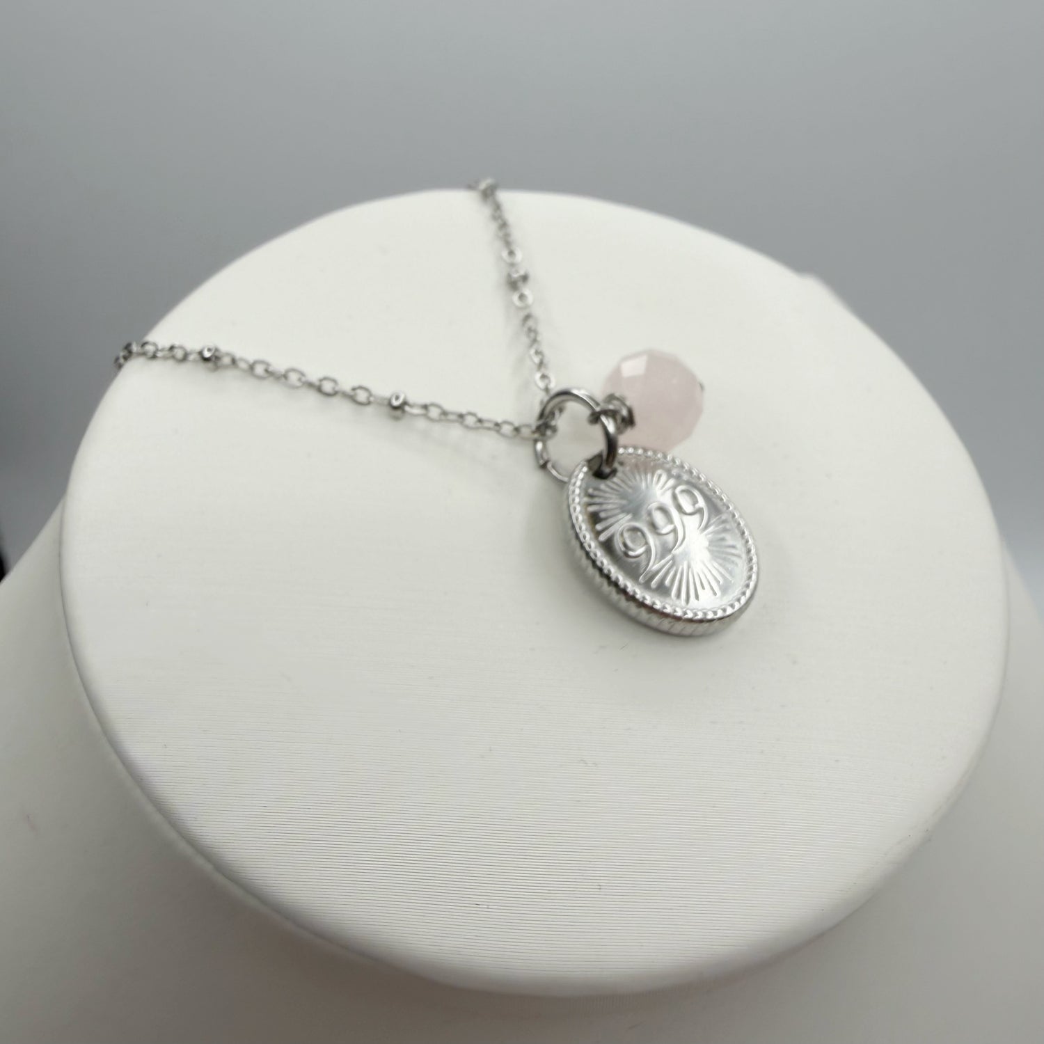 Talismano Angelico 999 - RELEASE - Quarzo Rosa
