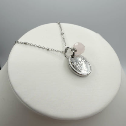 Talismano Angelico 999 - RELEASE - Quarzo Rosa