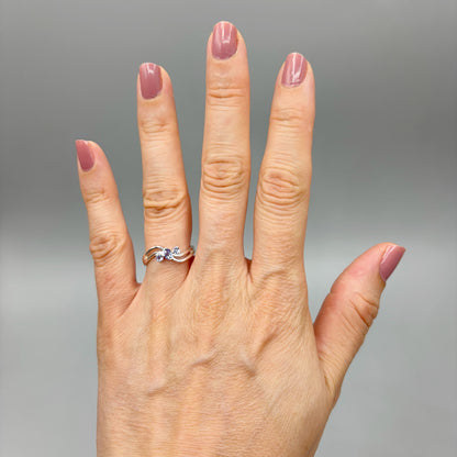 Anello Tanzanite Trilogy | Argento 925 - NON REGOLABILE