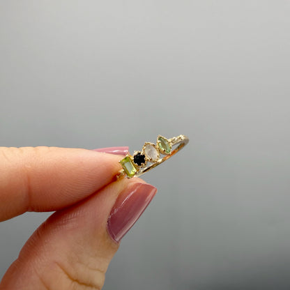 Anello Ritual | Argento 925 placcato oro 14k - NON REGOLABILE
