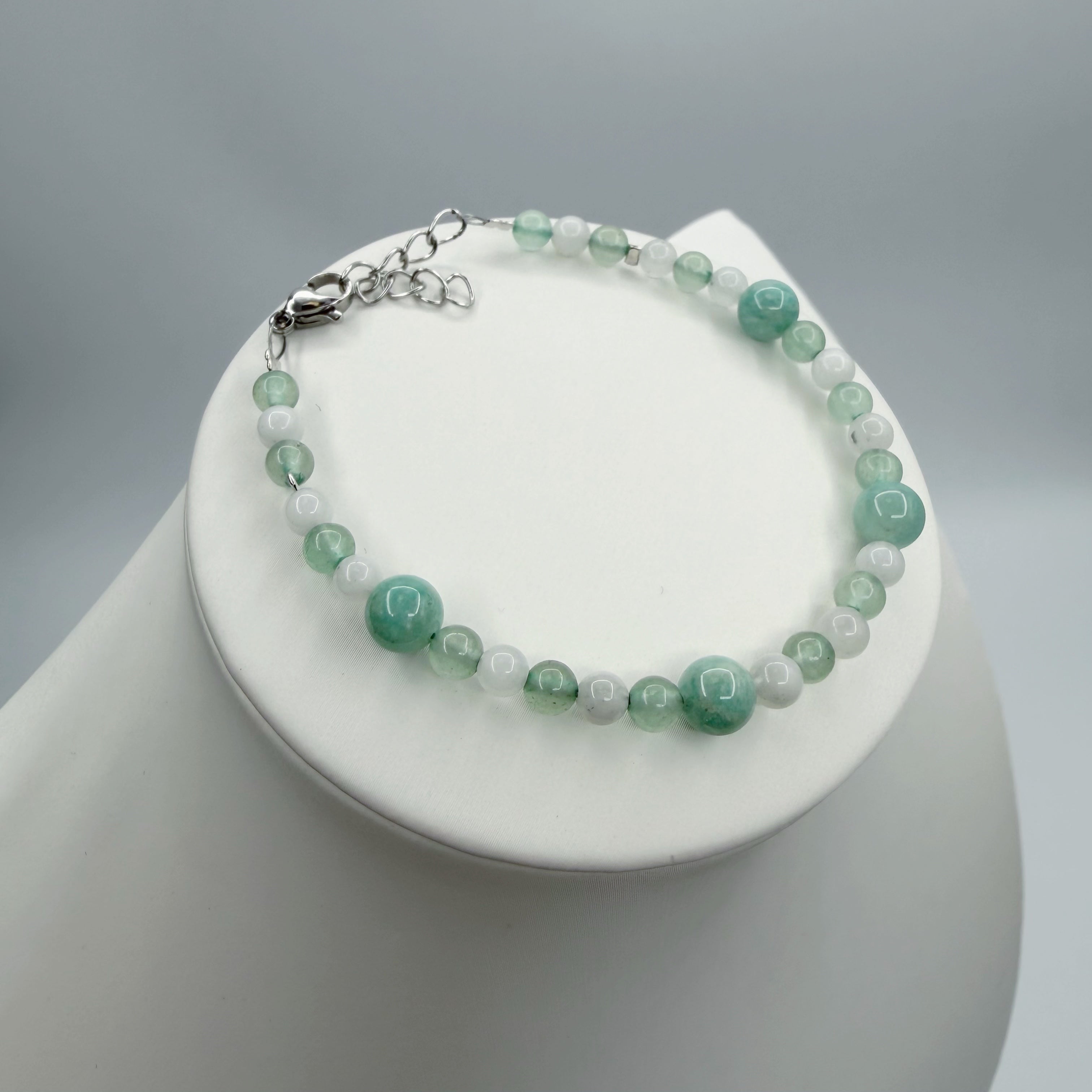 Bracciale Sblocca la Fortuna - Amazzonite, Labradorite, Avventurina - LIMITED EDITION
