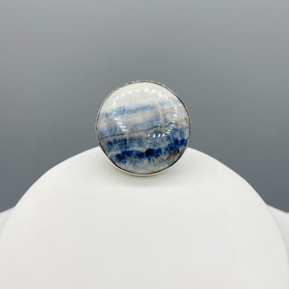 Anello Sheelite e Argento 925 - Tondo