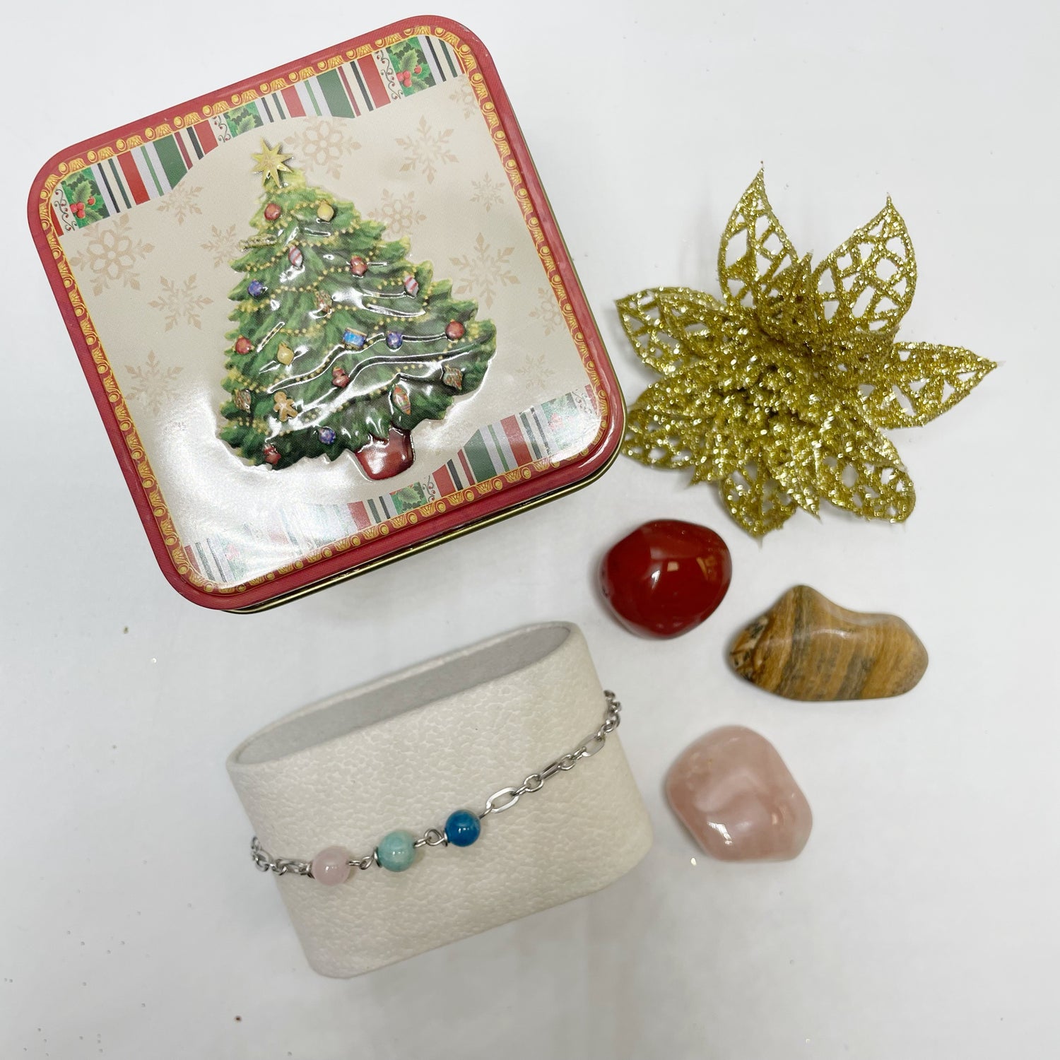 Cofanetto dei Nuovi inizi personalizzabile: Bracciale e Cristalli