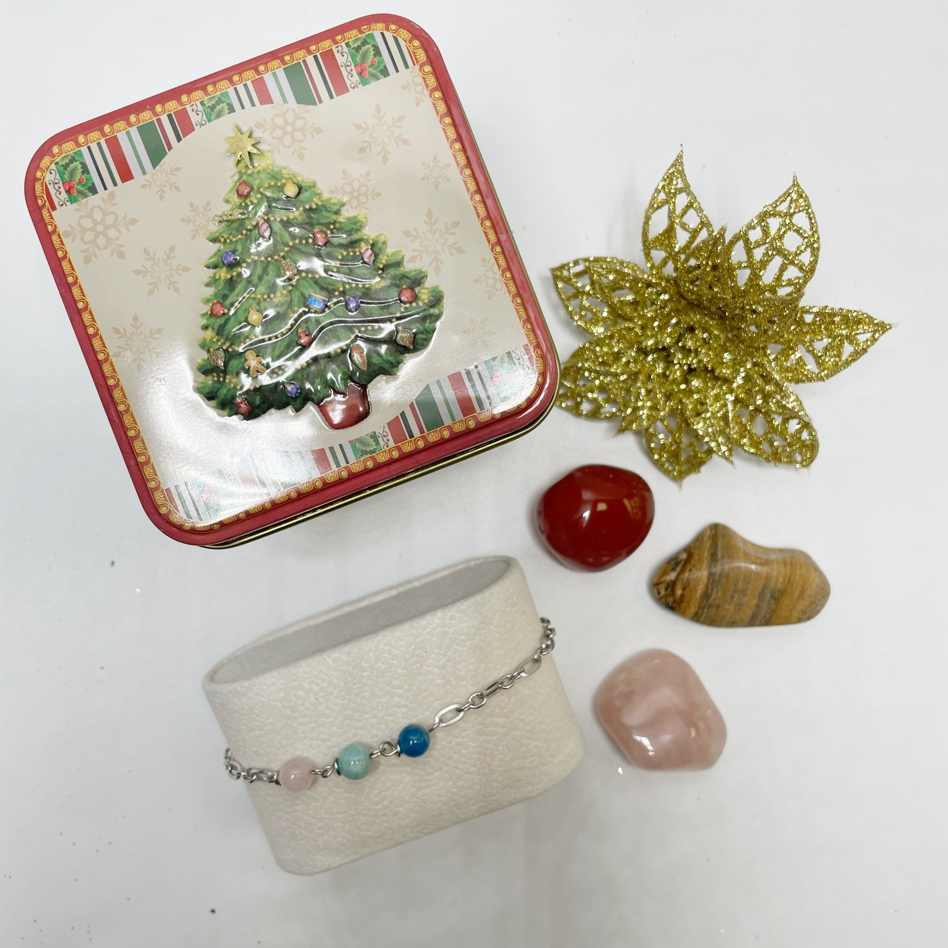 Cofanetto dei Nuovi inizi personalizzabile: Bracciale e Cristalli