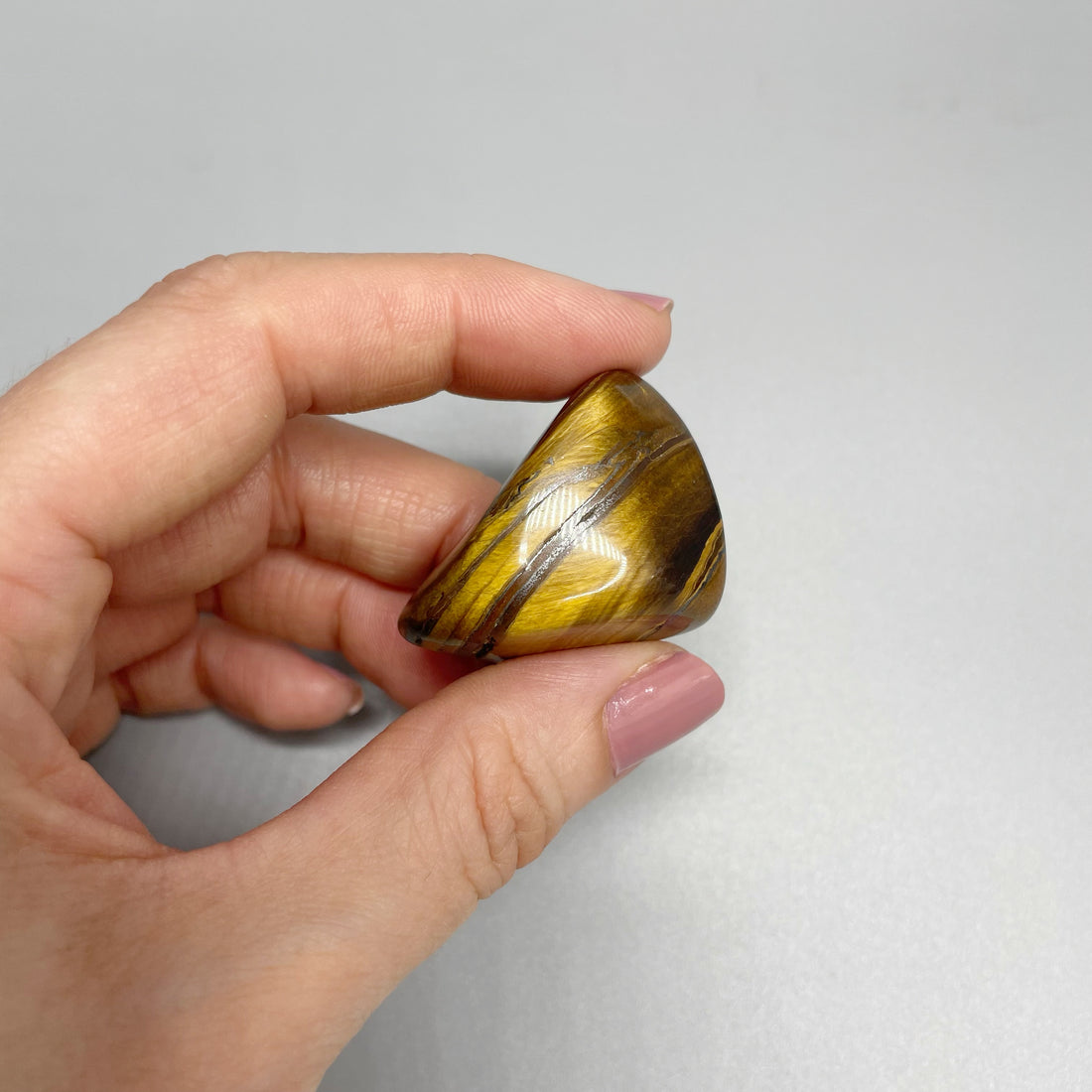 Pietra burattata di Occhio di Tigre