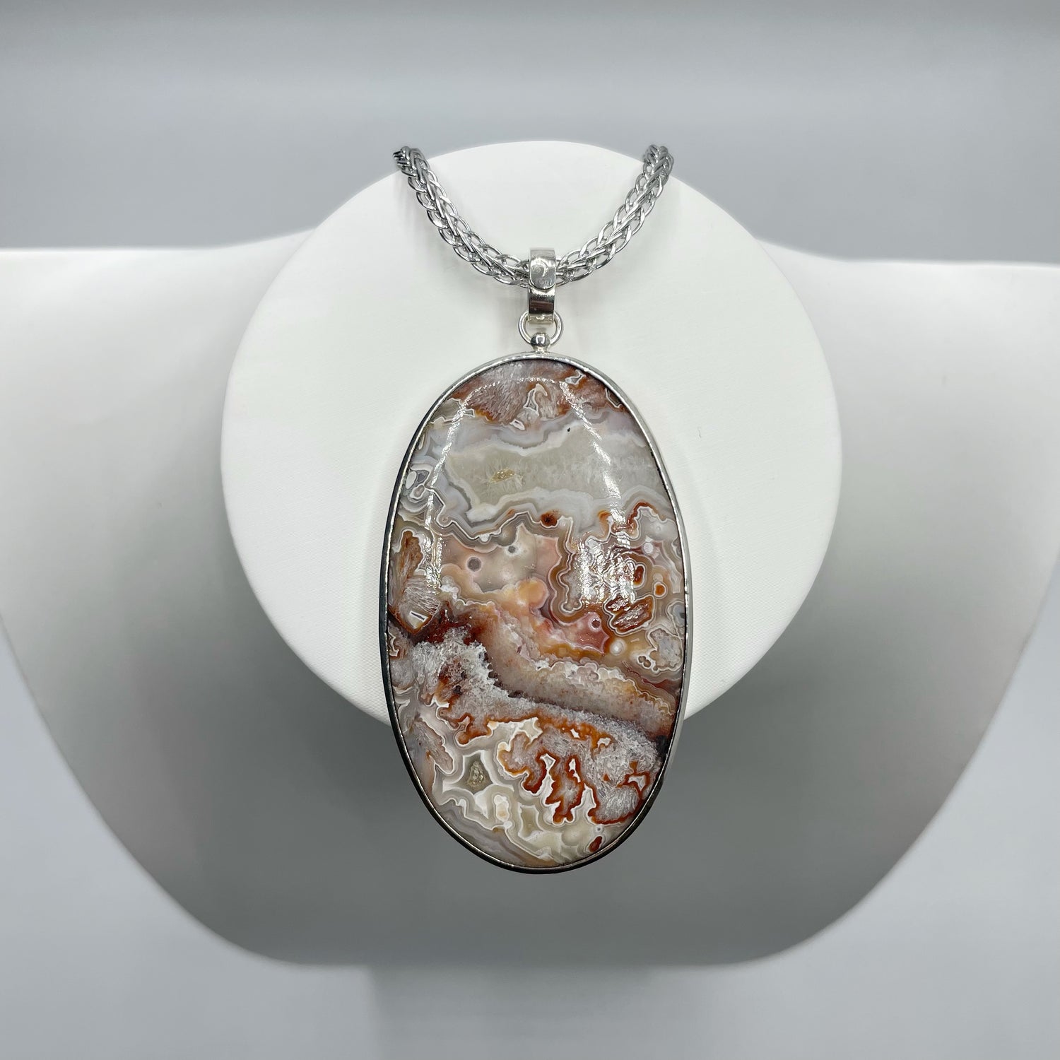 Ciondolo Agata Crazy Lace - Argento 925