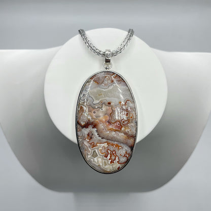 Ciondolo Agata Crazy Lace - Argento 925