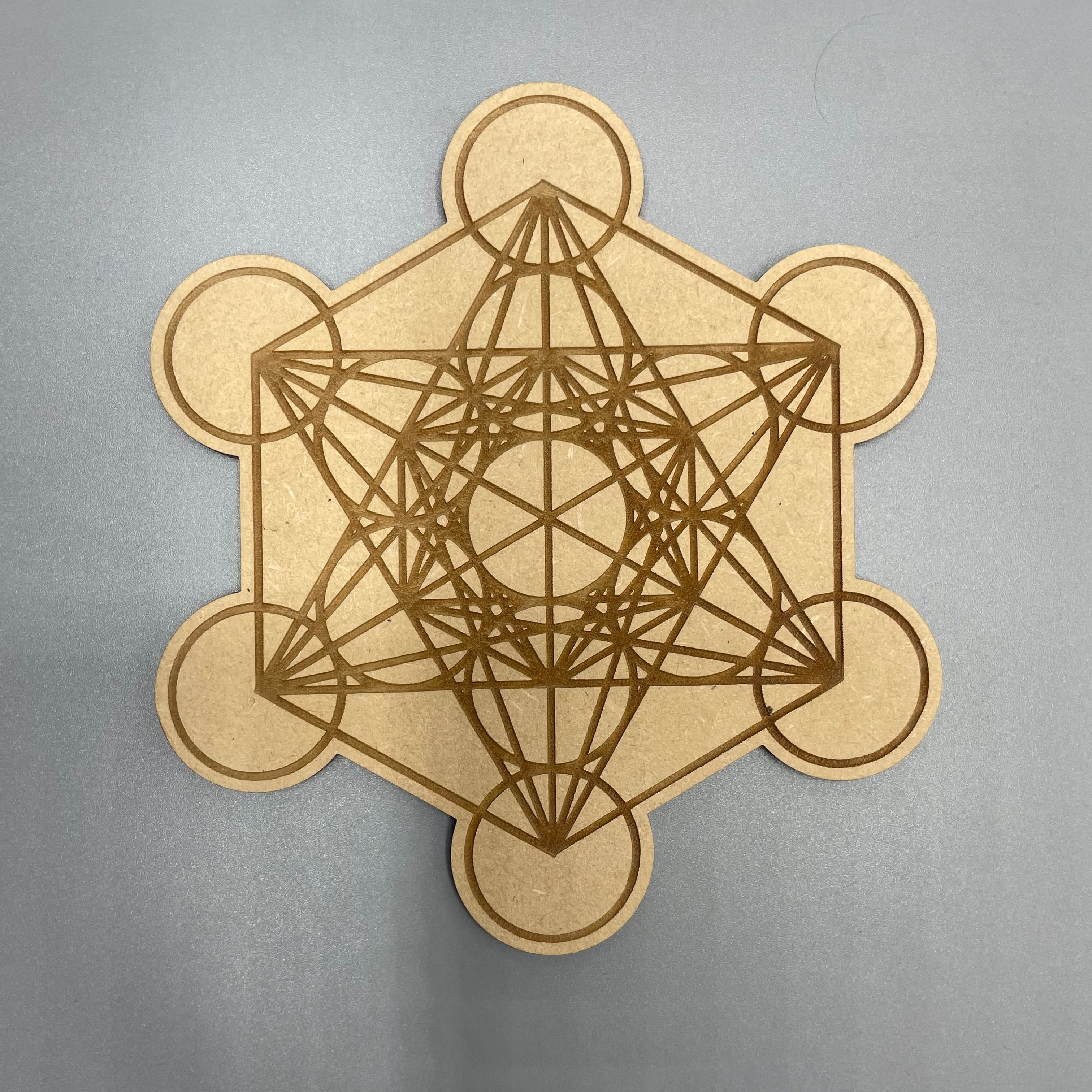 Tavola per Griglia energetica - Cubo di Metatron