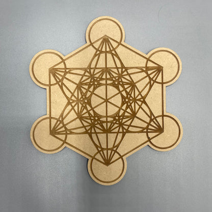 Tavola per Griglia energetica - Cubo di Metatron