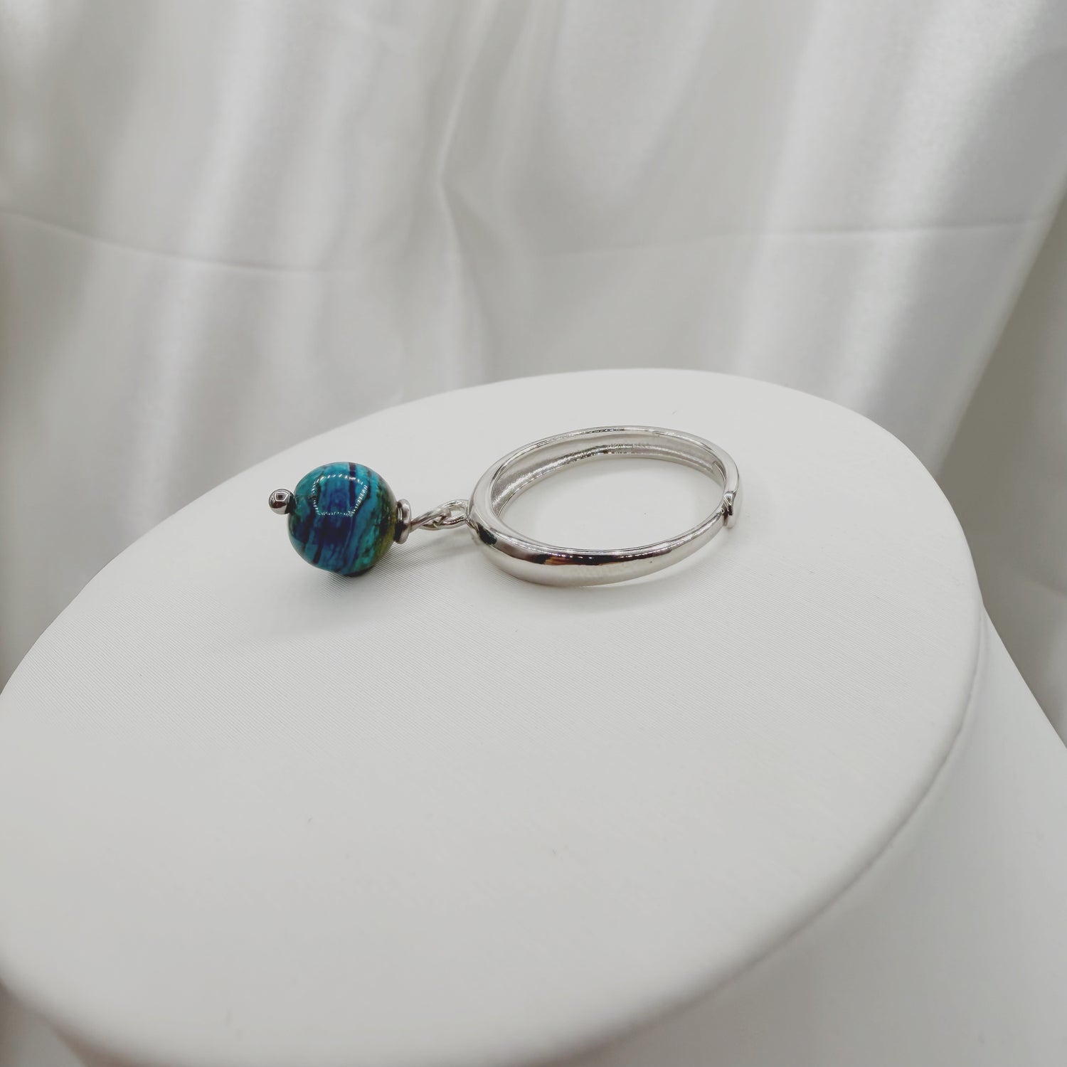 Anello Atlas Crisocolla - Argento 925