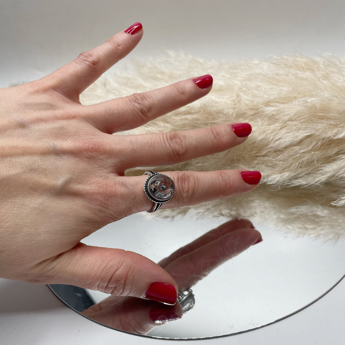 Anello Super Seven Ovale e Argento 925