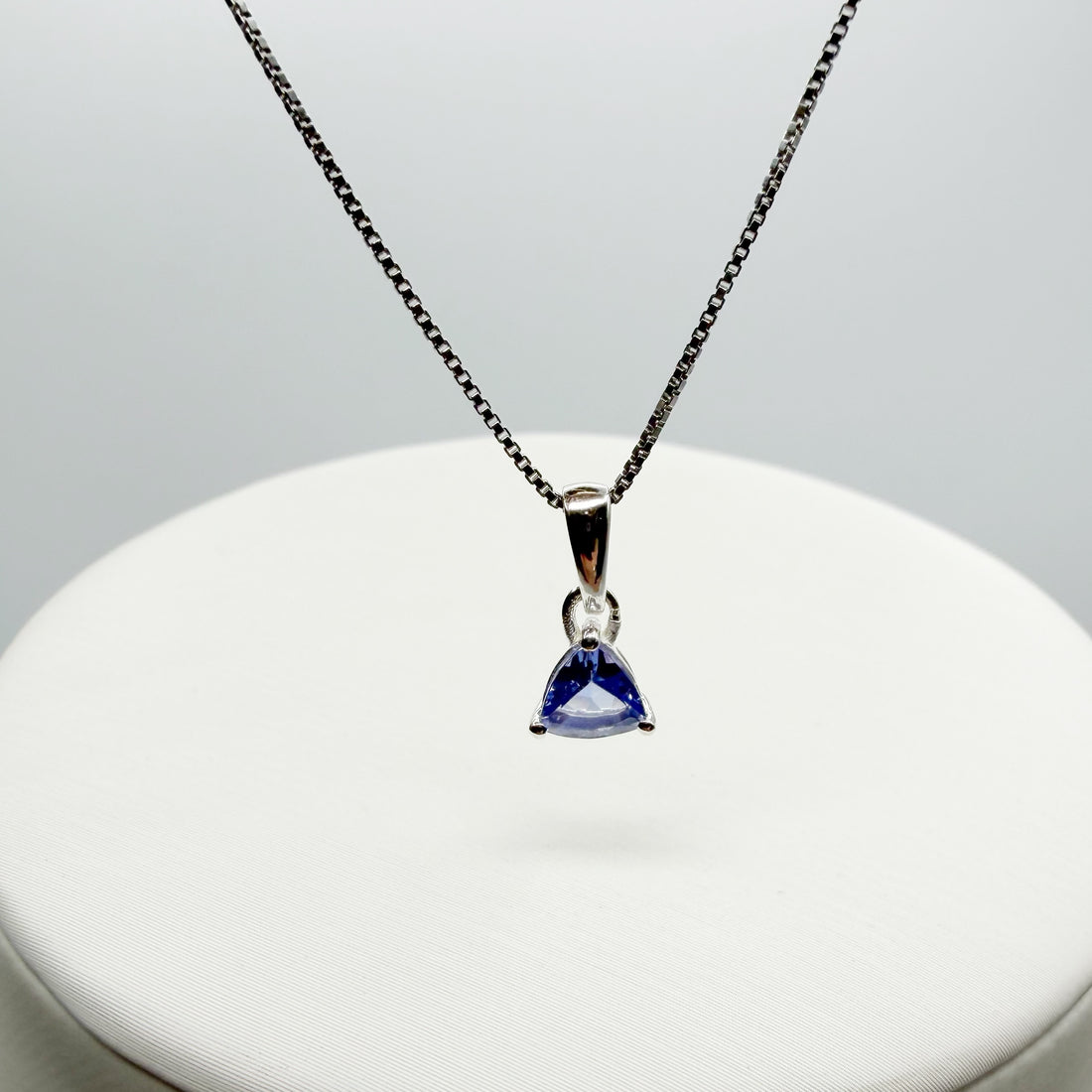 Ciondolo Punto Luce Tanzanite - Argento 925
