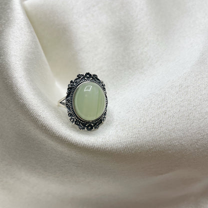 Anello Giada Chiara e Argento 925