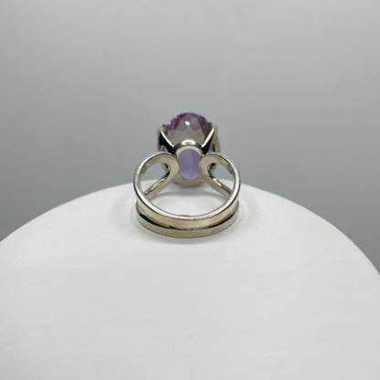 Anello Ametrino e Argento 925