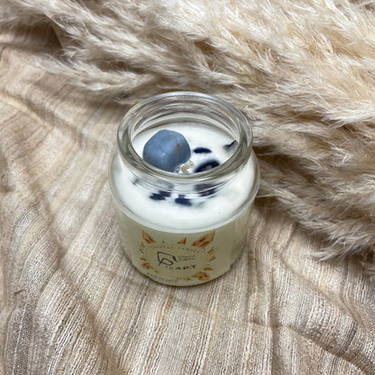 Candela con Cristalli WINTER DREAMS: Realizzazione dei propri sogni - piccola