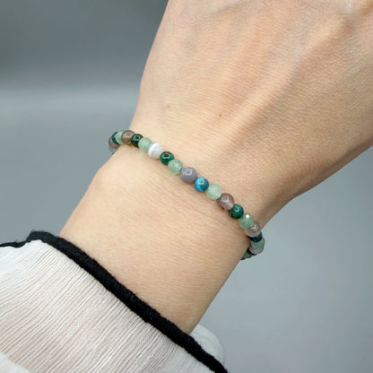 Bracciale Lucky Energy - Occhio di Shiva, Avventurina, Crisocolla