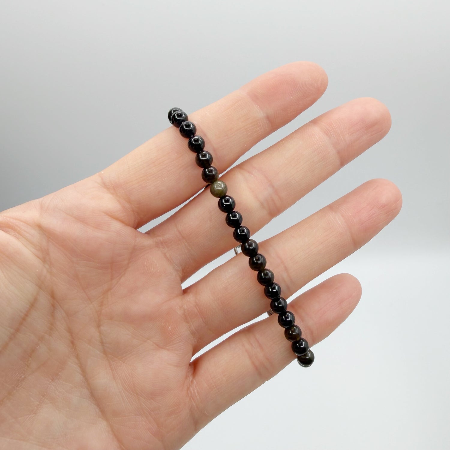 Bracciale Crystal Black - Tormalina e Ossidiana