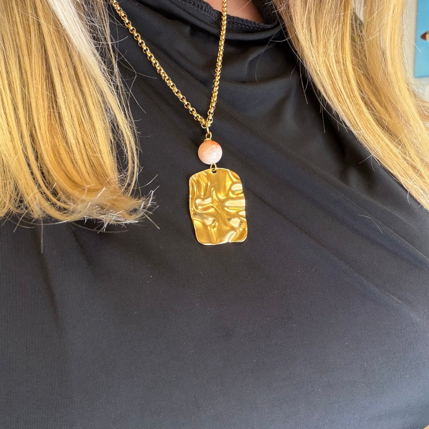 Ciondolo Successo e Fortuna - Pietra del Sole - GOLD