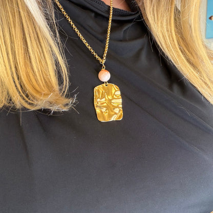 Ciondolo Successo e Fortuna - Pietra del Sole - GOLD