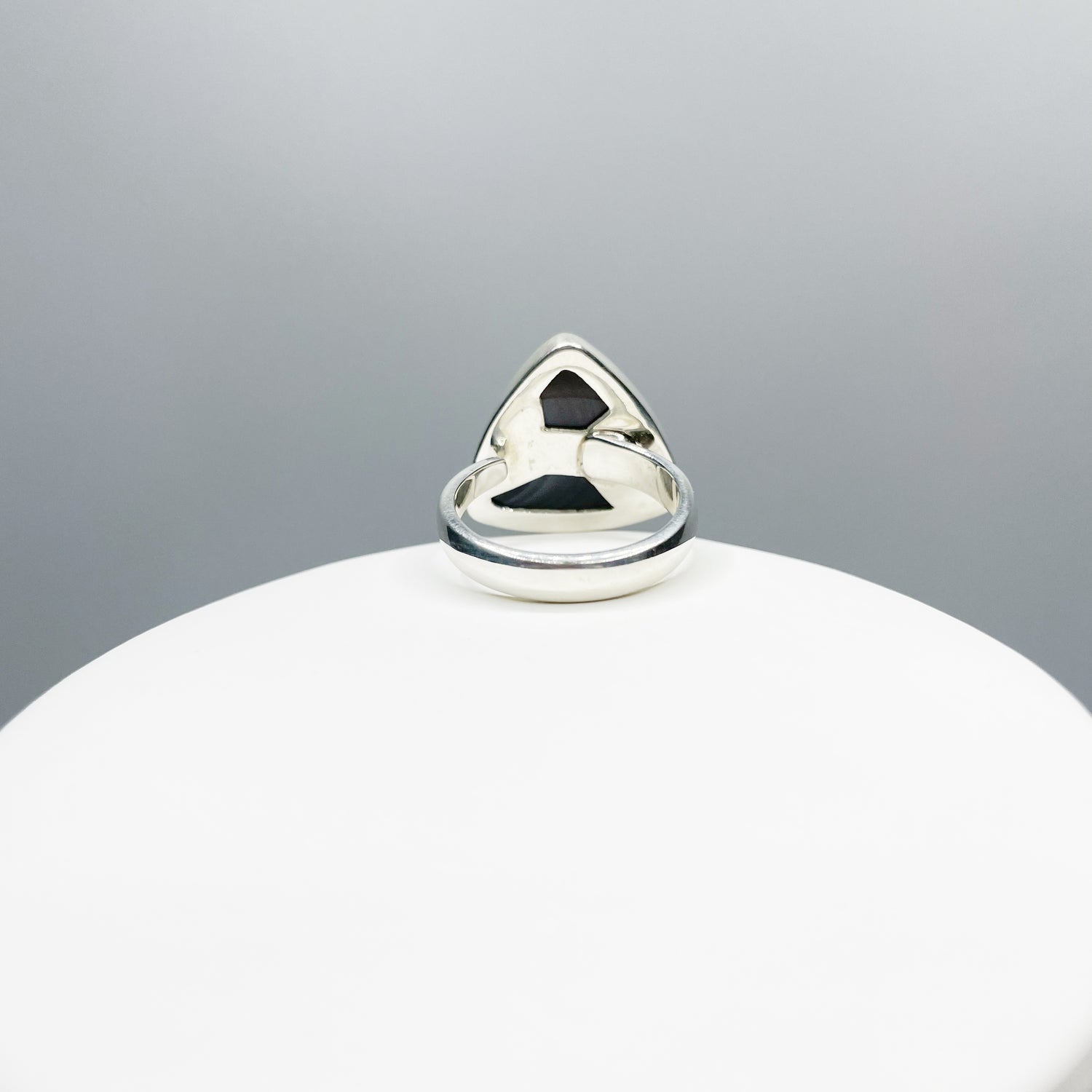 Anello Occhio di Shiva - Argento 925 - triangolare