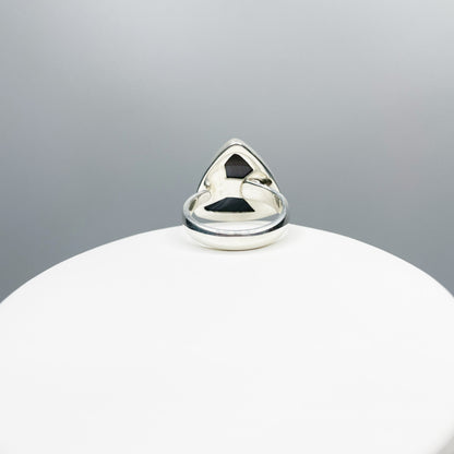 Anello Occhio di Shiva - Argento 925 - triangolare