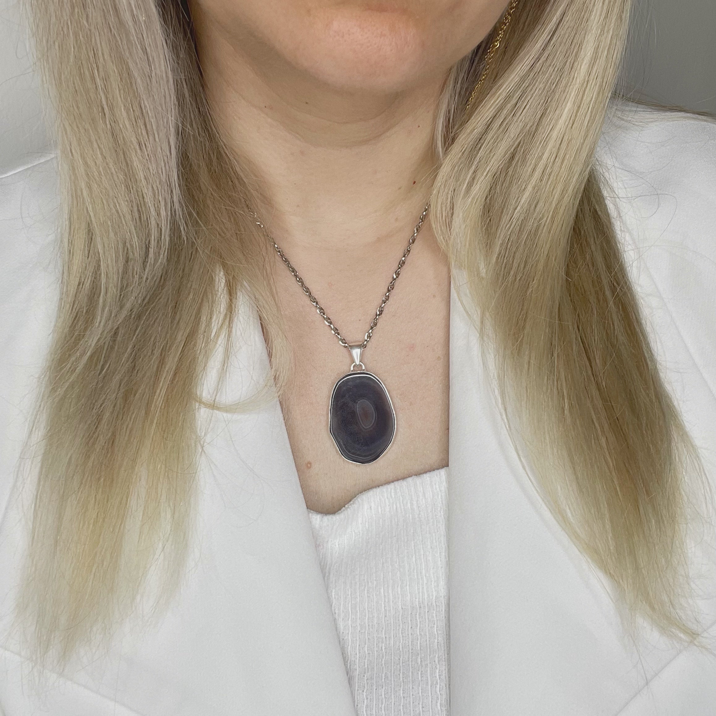 Ciondolo Occhio di Shiva - Argento 925