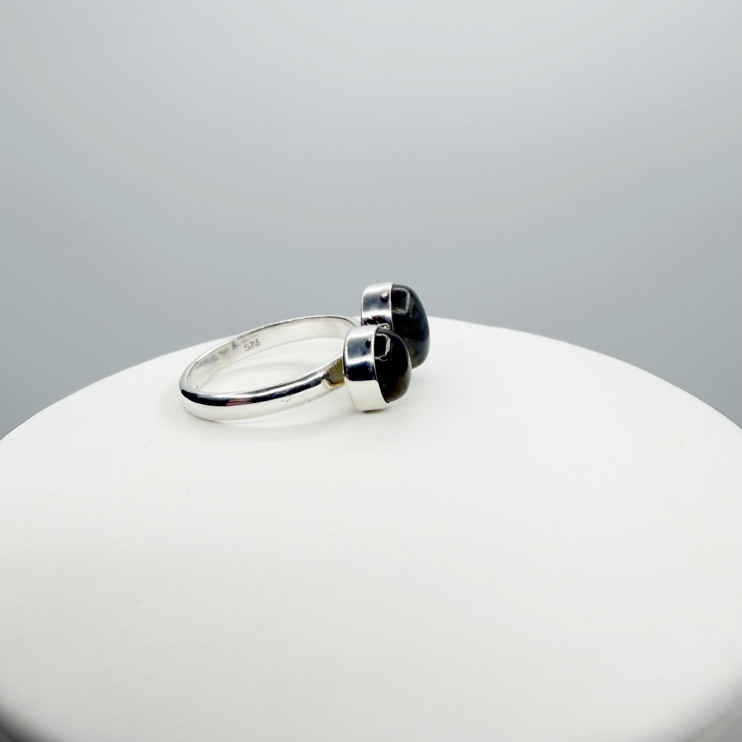 Anello Double Labradorite - Argento 925