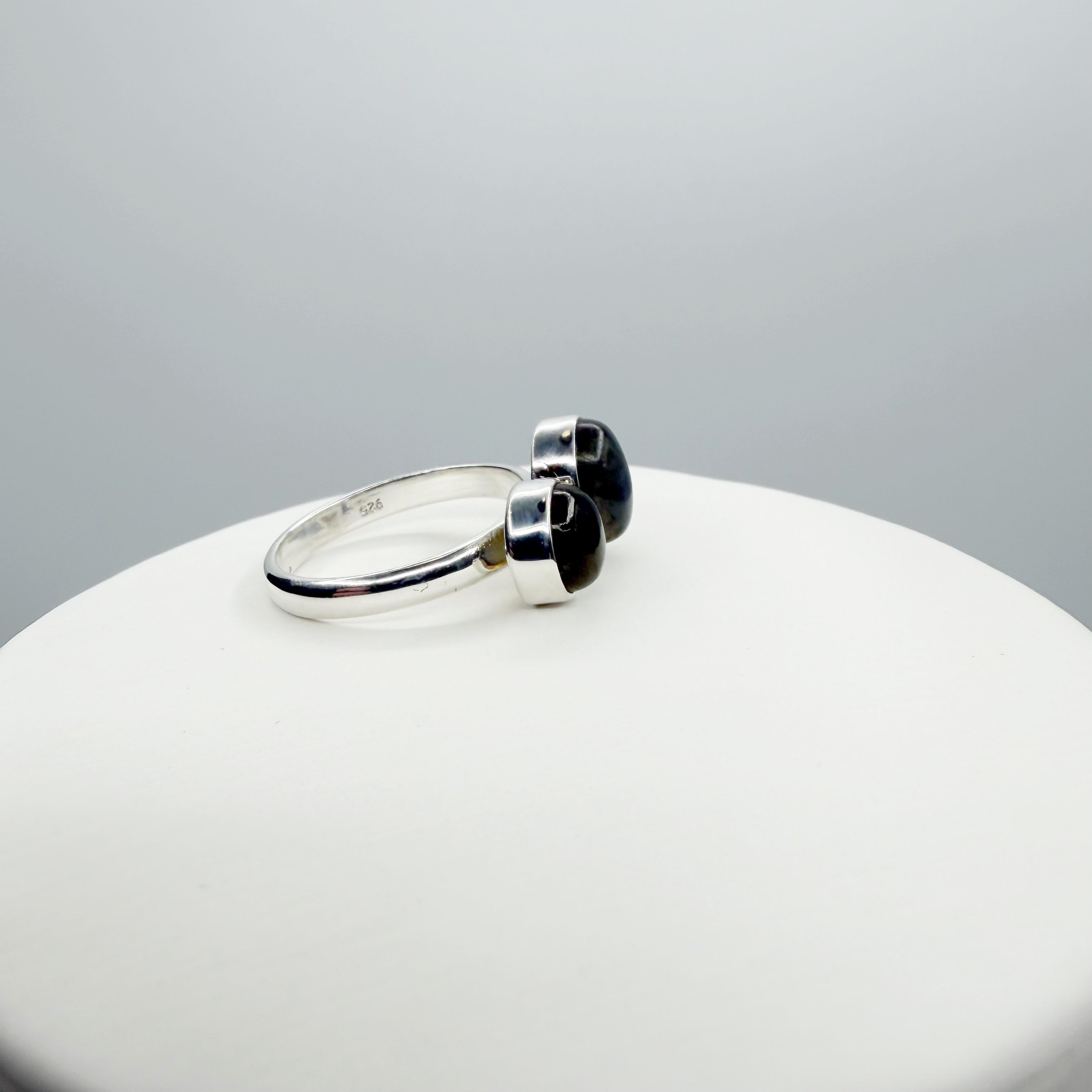 Anello Double Labradorite - Argento 925
