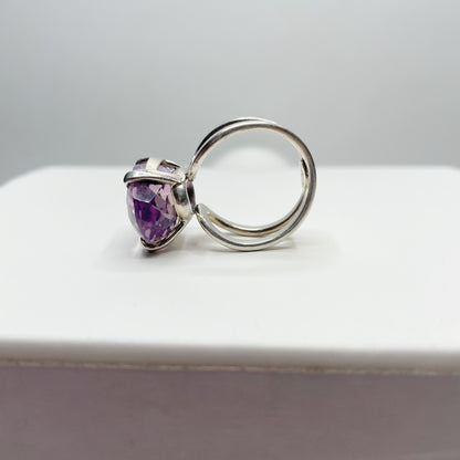 Anello Ametrino e Argento 925