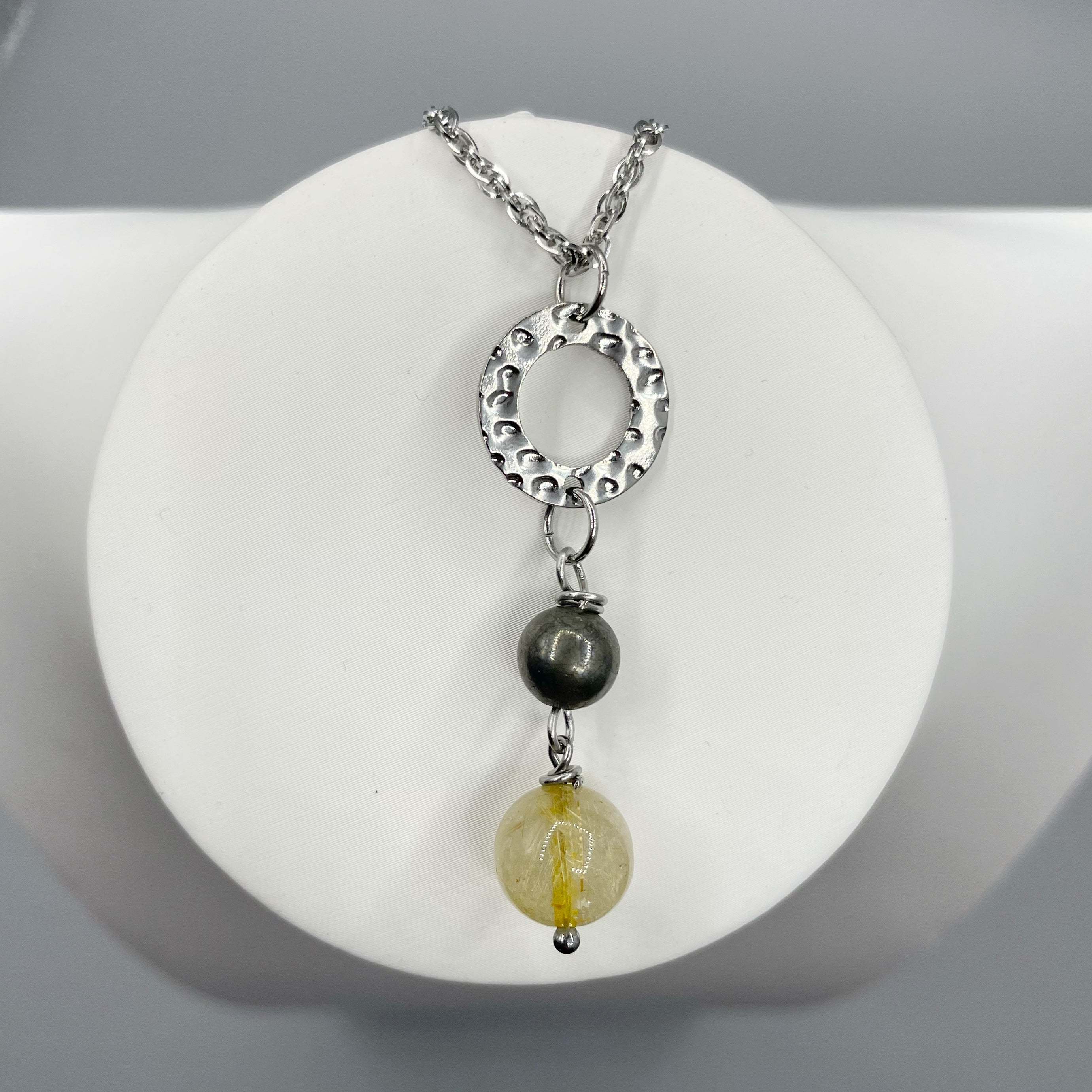 Collana Prosperity - Pirite e Super Seven