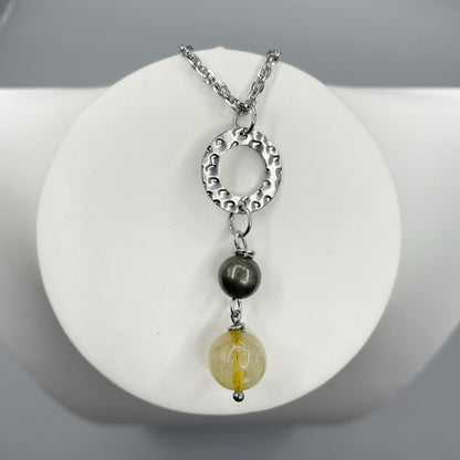 Collana Prosperity - Pirite e Super Seven