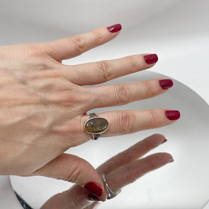 Anello Pietra del Sole - Argento 925
