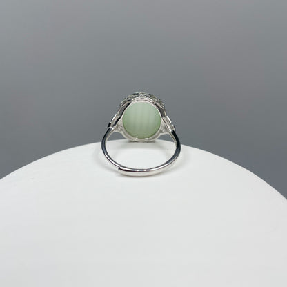 Anello Giada Chiara e Argento 925