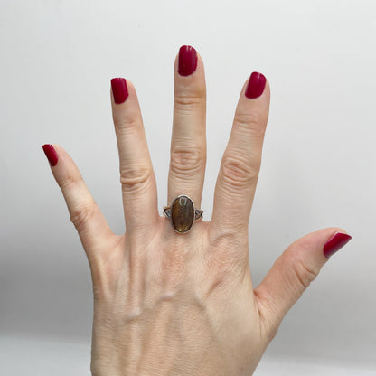 Anello Pietra del Sole - Argento 925