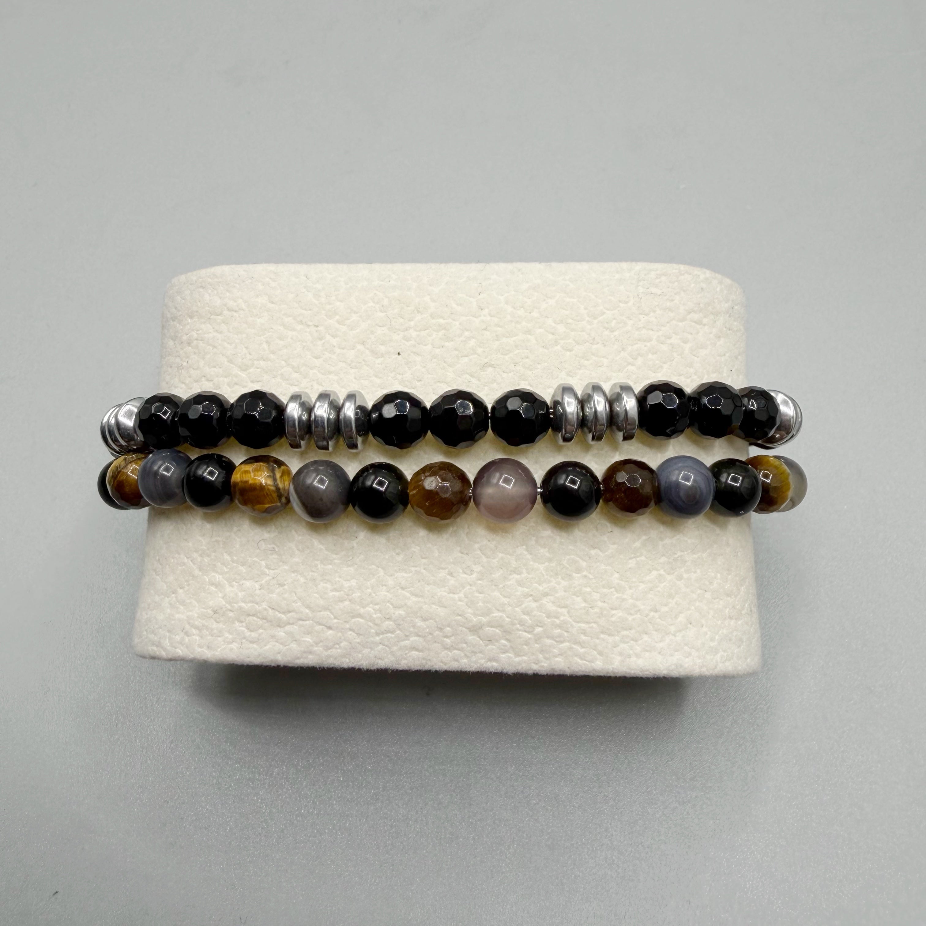 Due Bracciali per Protezione Completa - Cerchio protettivo + Difesa interna ed esterna