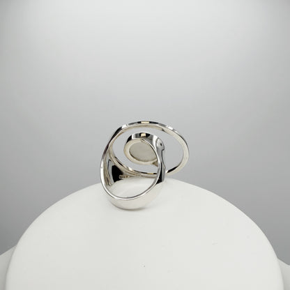 Anello Essential Pietra di Luna e Argento 925