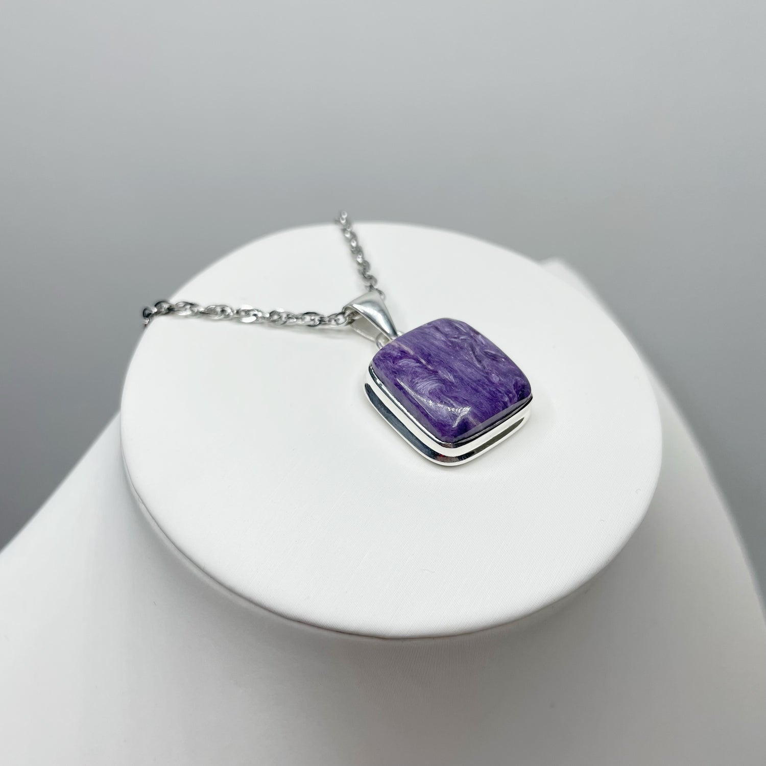 Ciondolo Ciaroite Quadrato - Argento 925