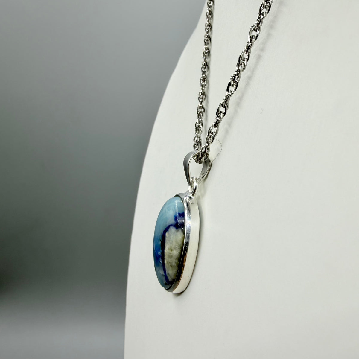 Ciondolo Afghanite e Argento 925