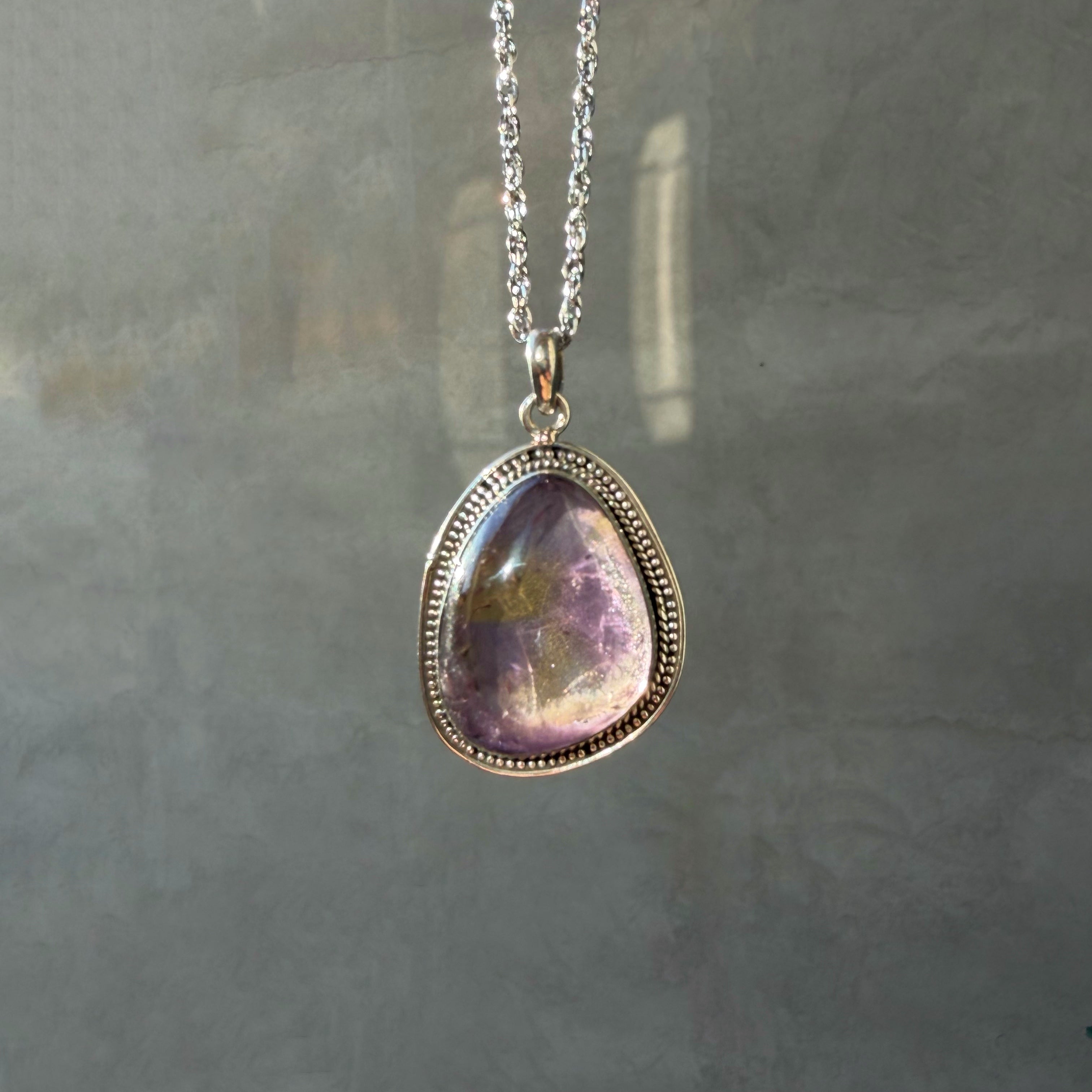 Ciondolo Ametrino Naturale - Argento 925