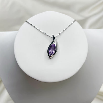 Collana Ametista Argento 925