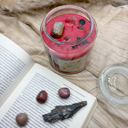 Candela con Cristalli - SERENITA&