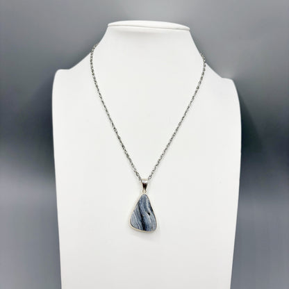 Ciondolo Desert Druzy Argento 925 - a Goccia