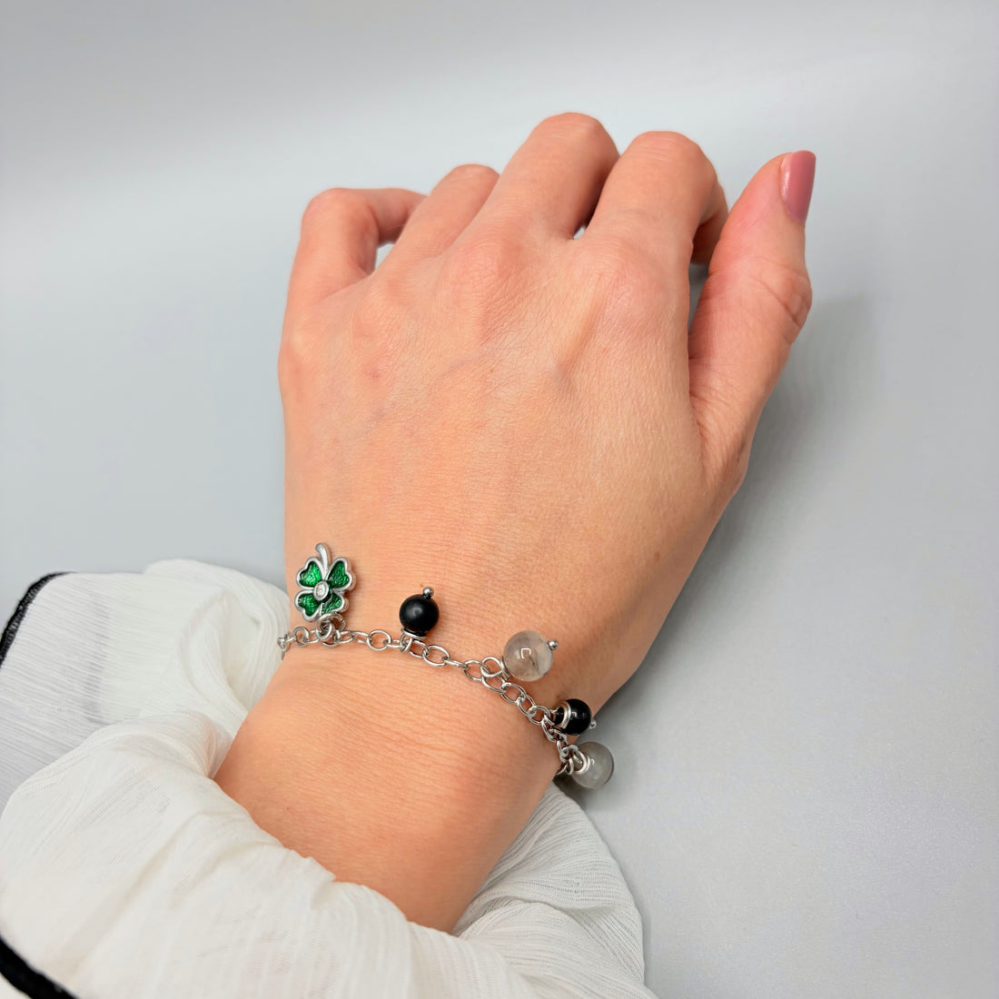 Bracciale Sigillo Protettivo - Occhio di Shiva, Shungite, Ossidiana | LIMITED EDITION